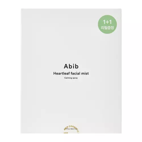 Abib - Набір: Зволожувальний спрей для обличчя 150ml + Поповнення 150ml - Heartleaf Facial Mist Calming Spray
