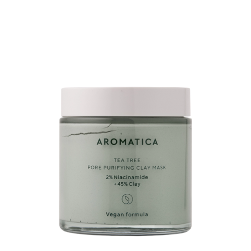 Aromatica - Глиняна маска для звуження пор - Tea Tree Pore Purifying Clay Mask - 120g