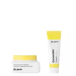 Dr. Jart+ - Ceramidin Oil Balm + Ceramidin Cream - Набір засобів з церамідами для сухої та зневодненої шкіри