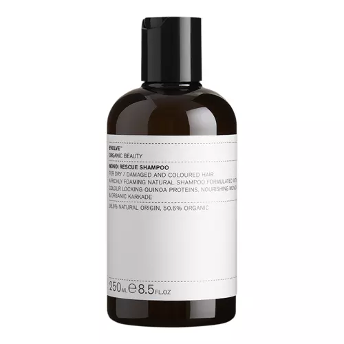Evolve Organic Beauty - Натуральний шампунь з олією моної - Monoi Rescue Natural Shampoo - 250ml