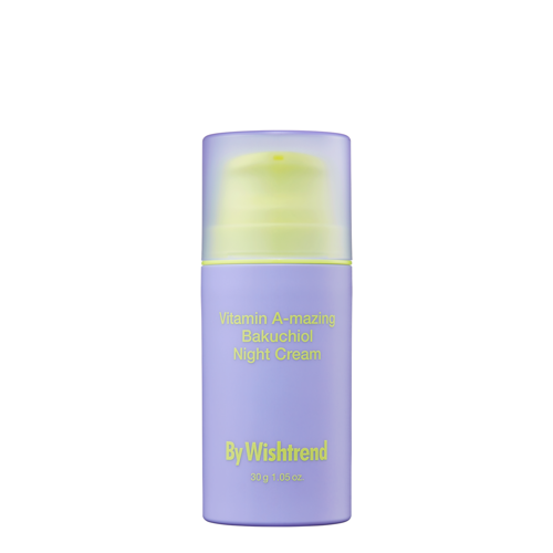 Від Wishtrend - Vitamin A-mazing Bakuchiol Night Cream - Нічний крем для обличчя з вітаміном А і бакучиолом - 30ml